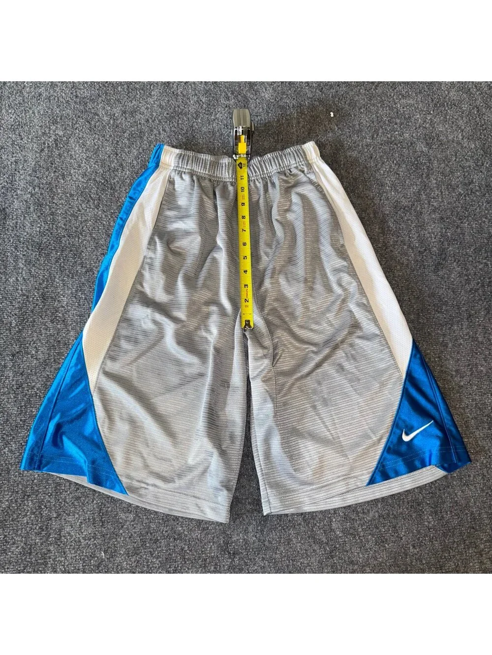 Nike Grail Baggy Dazzle Hoop Shorts Mens MD Vtg y2k 90s Rare